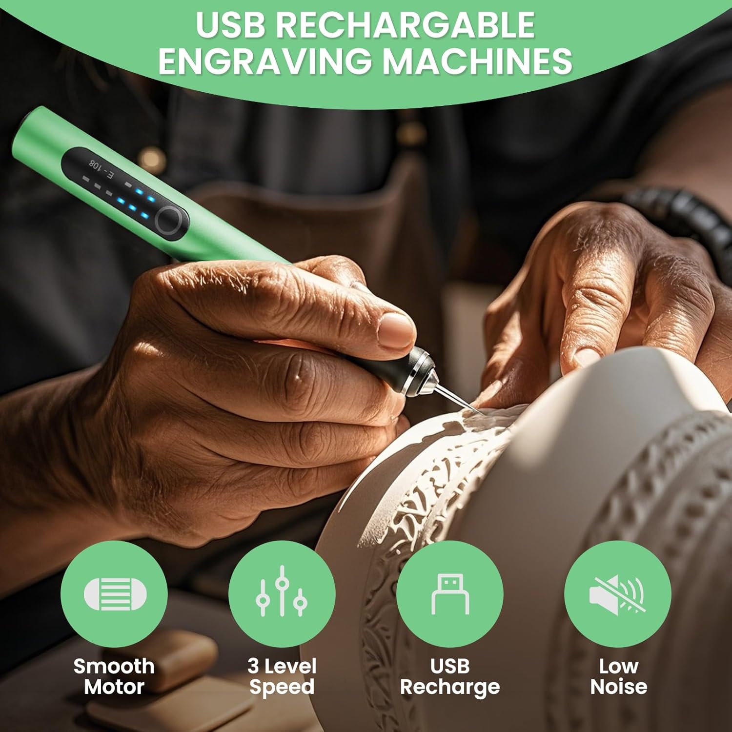 Electric Engraving Pen Cordles - Electric Screwdriver Rechargeable Usb 评论和价格