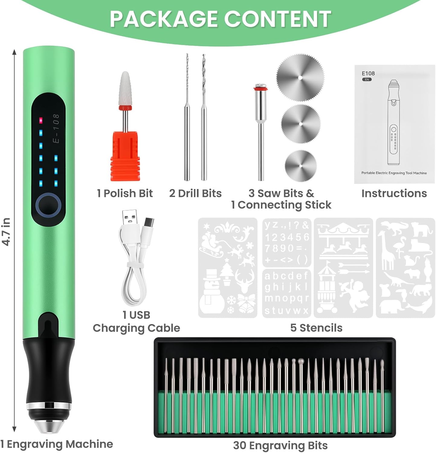 Electric Engraving Pen Cordles - Electric Screwdriver Rechargeable Usb 评论和价格