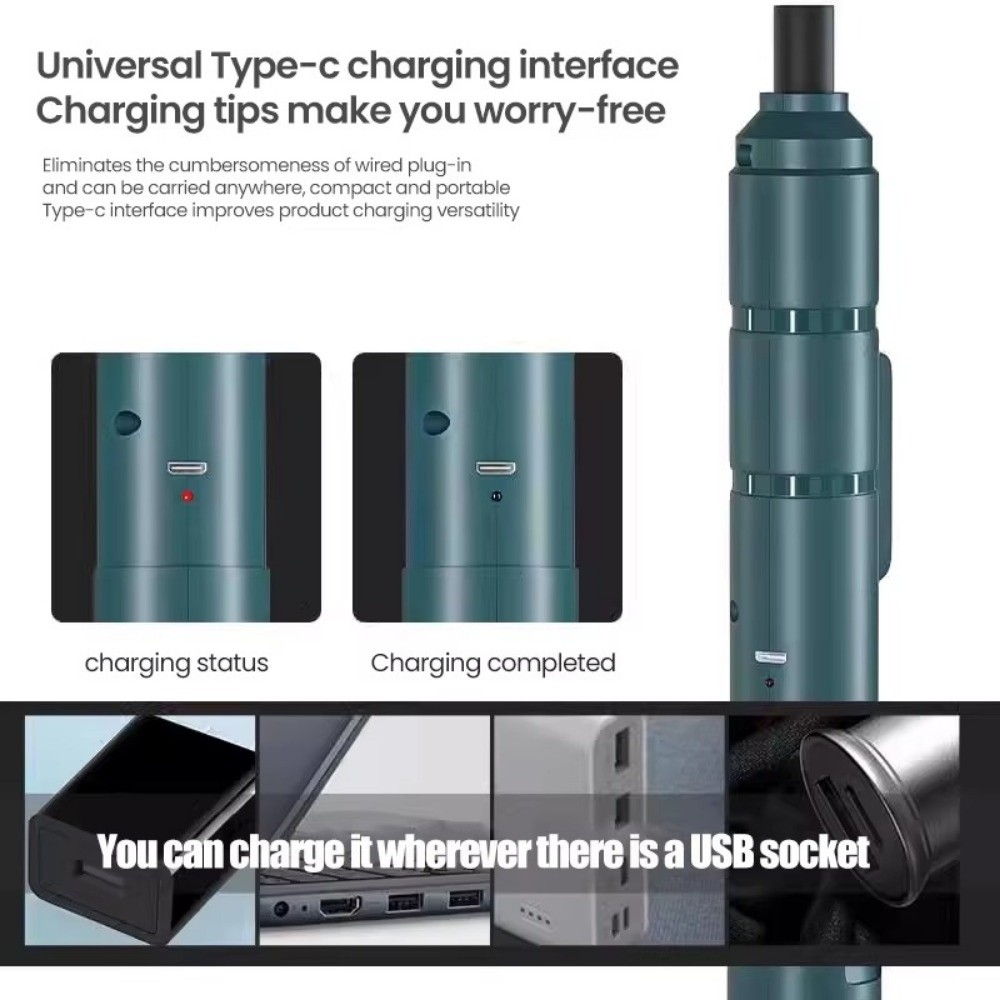 Multi-functional Cordless Elec - Electric Screwdriver Rechargeable Usb 评论和价格