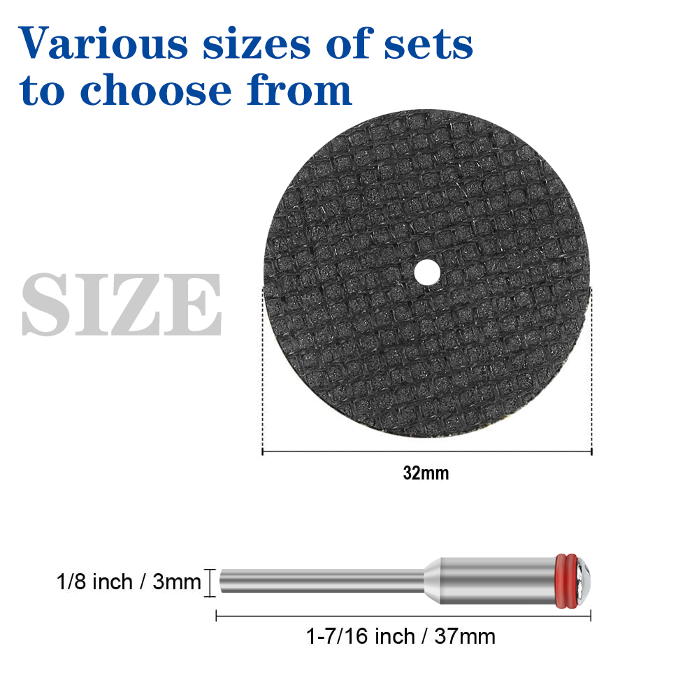 XCAN 32mm Abrasive Cutting Dis - Cordless Rotary Tool Kit Accessories 评论和价格