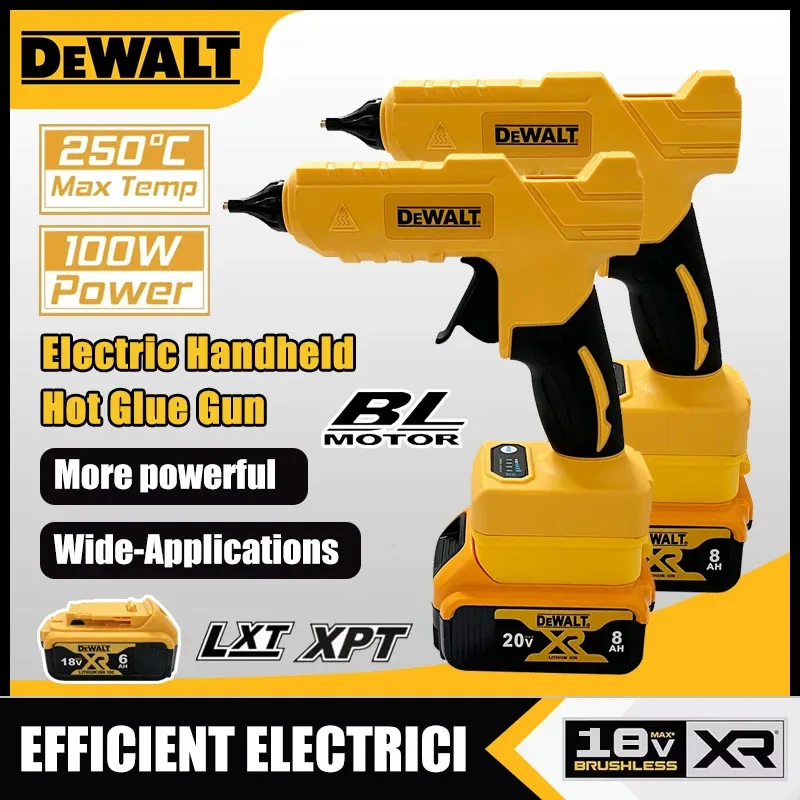 Dewalt Handheld Electric Cordl - Hot Melt Glue Gun Cordless 评论和价格