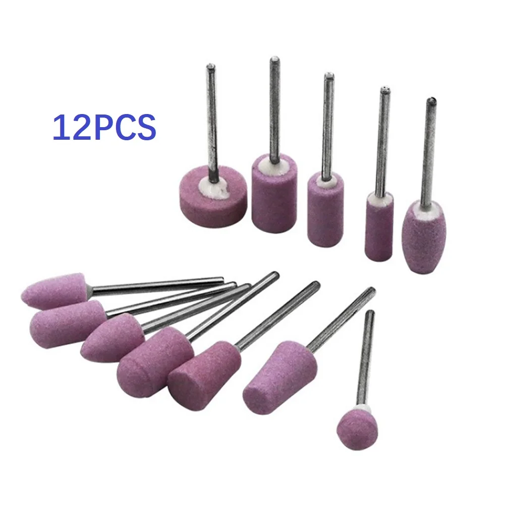 12Pcs Abrasive Polishing Mount - Cordless Rotary Tool Kit Accessories 评论和价格